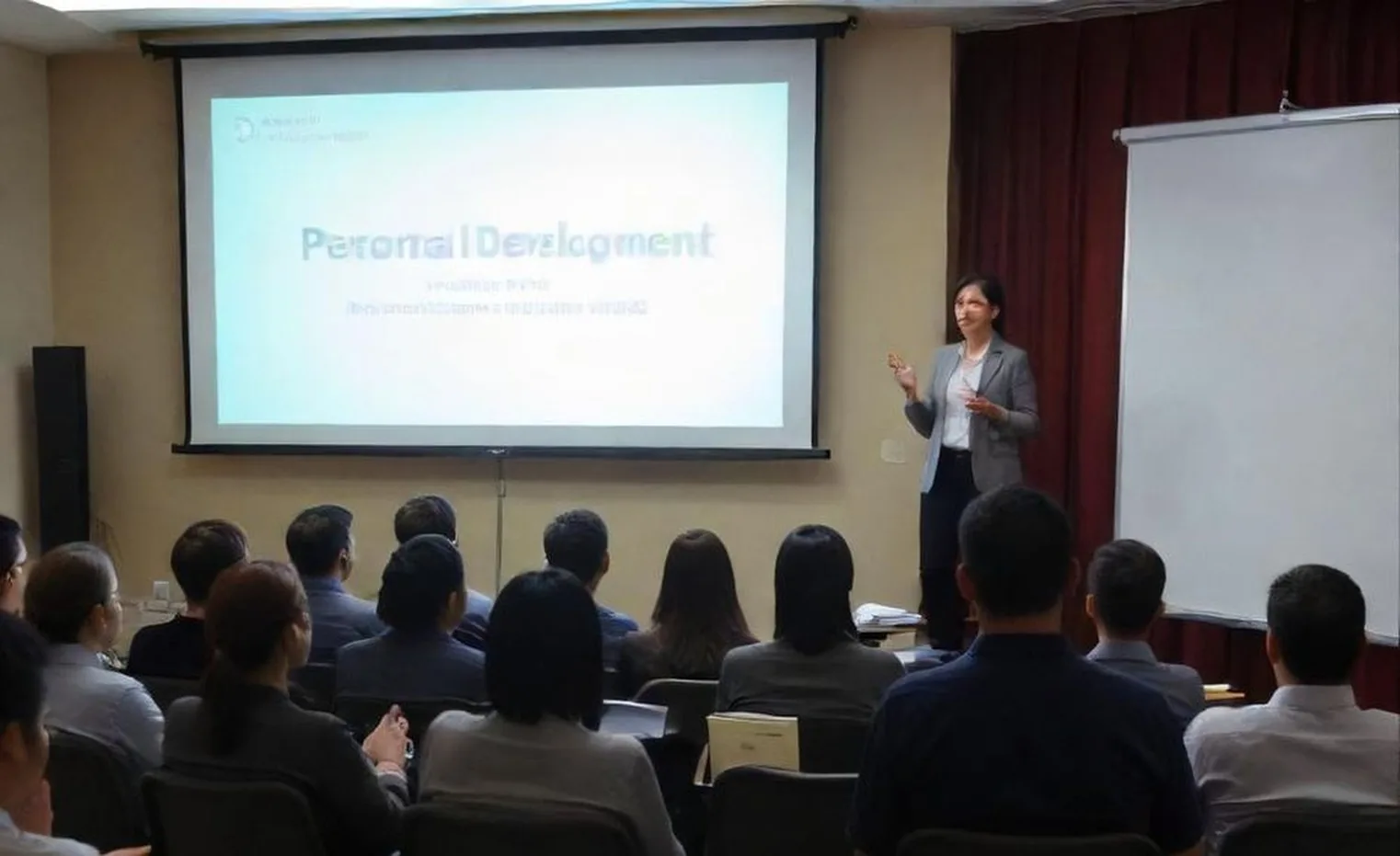 Personal development seminar modern